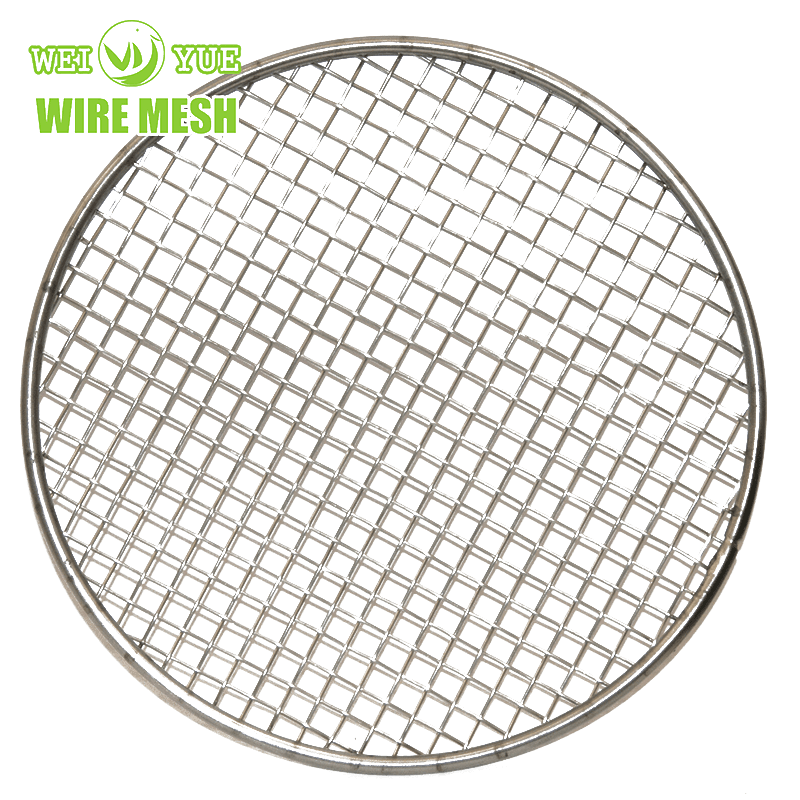 SS316 Stainless Steel Square Decorative Woven Crimped Wire Mesh