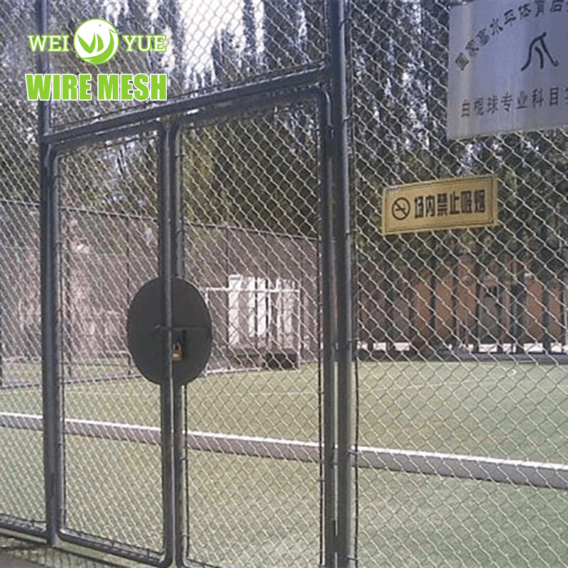 304 316 316L Stainless Steel Metal Mesh Decorative Chain Link Fence For Stadium