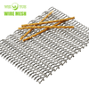 304 316 316L Frozen Mechanical Balanced Weave Stainless Steel Metal Chain Conveyor Belts