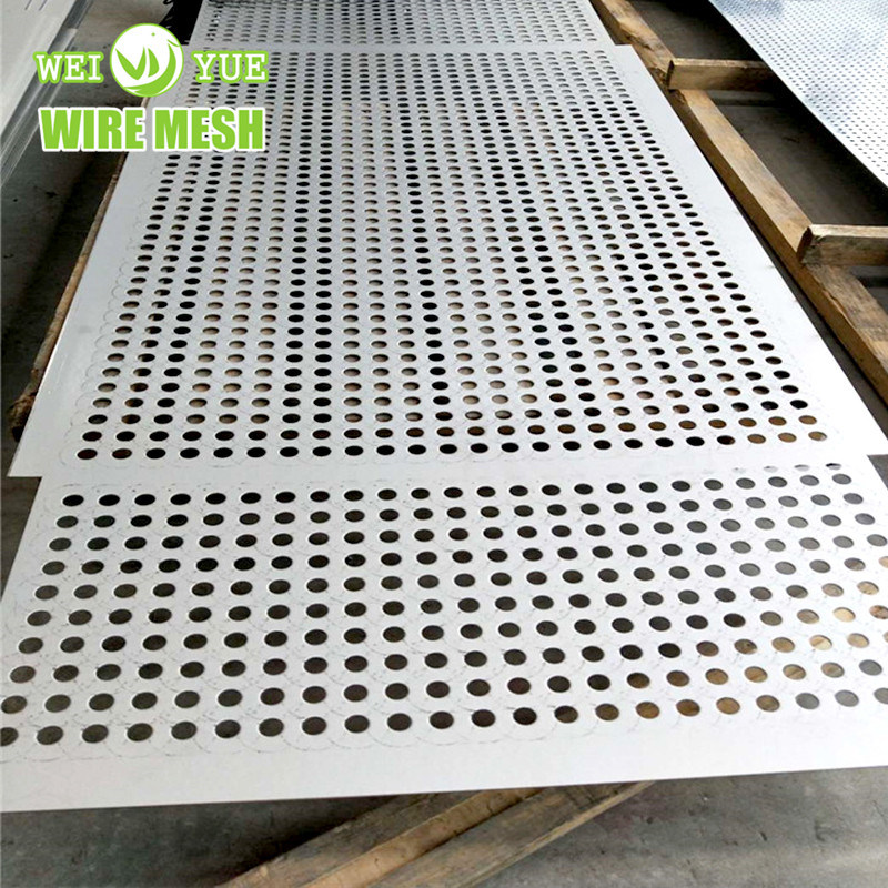 Round Hole Perforated Metal Mesh