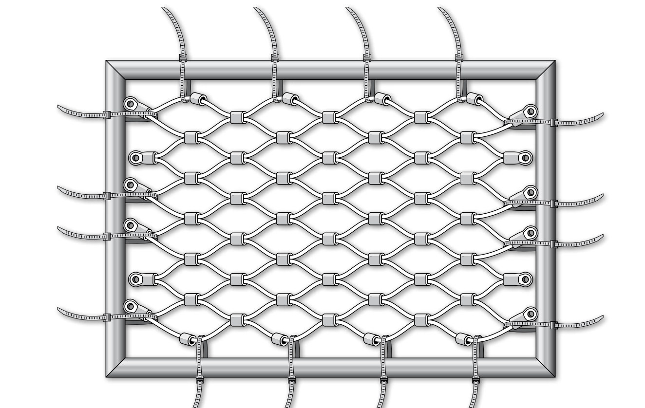 stainless steel rope mesh 