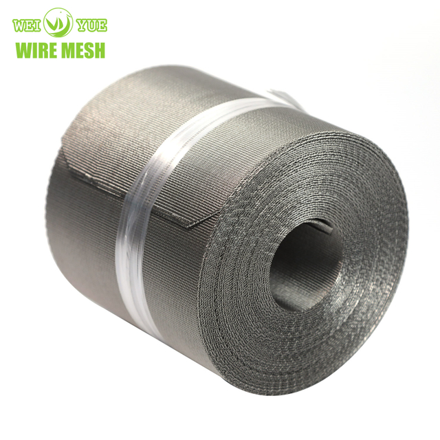 50*175 Mesh 0.15*0.3mm 316L Stainless Steel Conveyor Mesh Belts for Oil/Gas Industry 