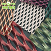 Aluminium Expanded Mesh Galvanized Decorative Mesh Metal Sheet Building Facade Panels for Suspended Ceiling Punching Process