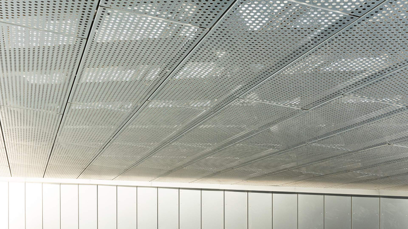 Perforated Metal Ceiling Tiles