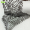 Stainless Steel Metal Ring Mesh Chainmail Curtain Chain Braided Ring Mesh