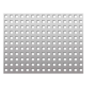 Square Hole Perforated Metal Sheets