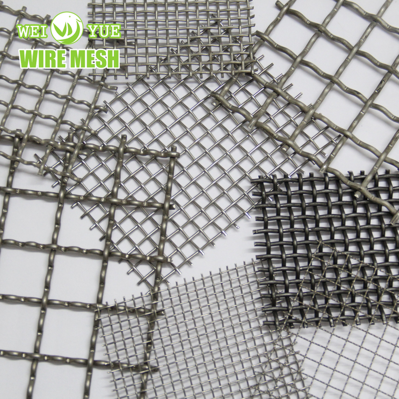 Stainless Steel Crimped Wire Mesh Mining Mesh Mine Screen