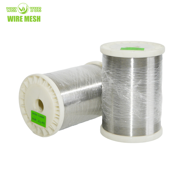 0.08mm 80 micron SS304/SS316 Stainless Steel Wire Fine Wire Tie Wire Metal Wire 
