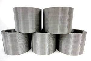 120*16 Mesh Extruder Conveyor Mesh Belts for Plastic Industry Pellet 