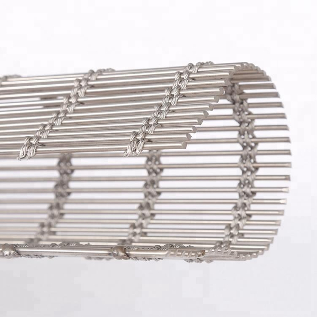 Stainless steel Cable-rod Woven Mesh