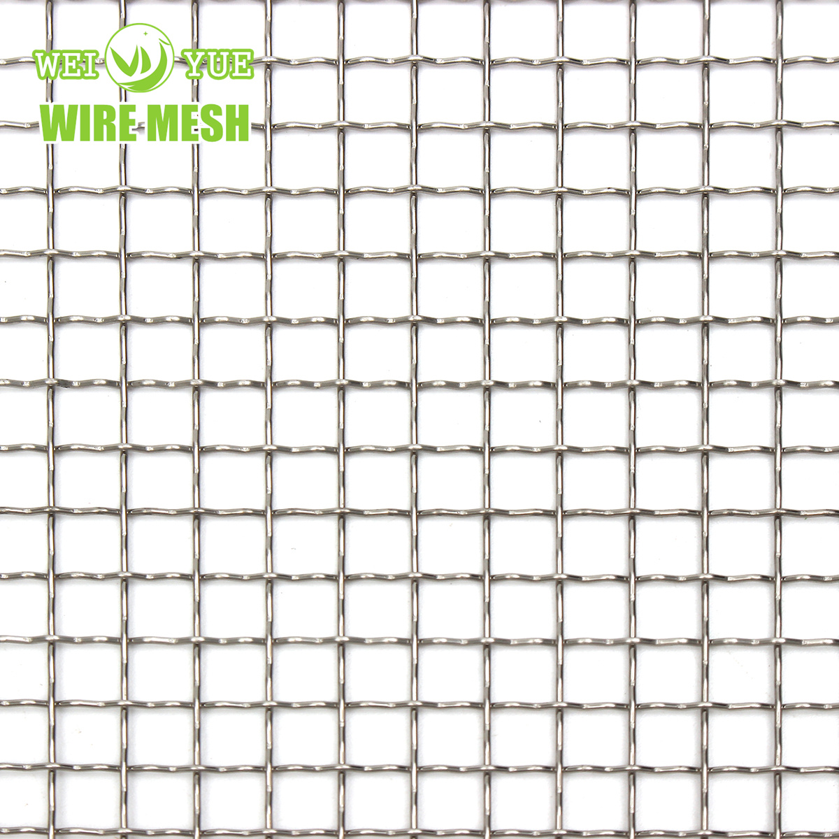 304 Stainless Steel/Iron Crimped Wire Mesh Panel