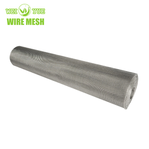 SS304 SS316 1-500mesh Stainless Steel Plain/ Twill/ Dutch Woven Crimped Square Metal Mesh Sieving Screen Filter Wire Mesh