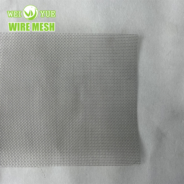500 Micron 316L Stainless Steel Wire Mesh for Steam Liquid Filter Kitchen Net Woven Wire Mesh Square Wire Mesh Stainless Steel Metal Wire Mesh