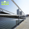 Stainless Steel 316 Cable Rope Net For Decorative Bridge Protection Mesh Fence