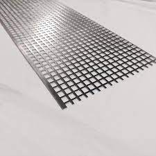 Square Hole Perforated Metal Sheets With Stainless Steel Or Aluminum