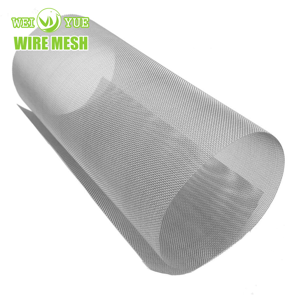 SS316L 400 Mesh 0.03mm Wire Diameter Stainless Steel Wire Mesh Precision Battery Powder Filtration