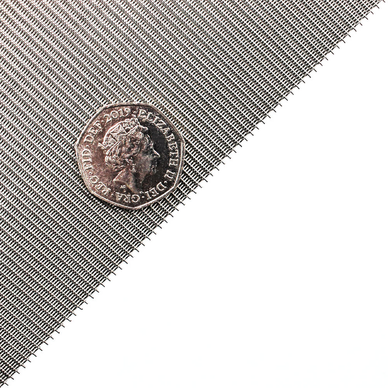 High Quality SS304 316 Stainless Steel 3-500 Mesh Square Metal Dutch Weave Sieving Screen Filter Wire Mesh for Polymer Extruder