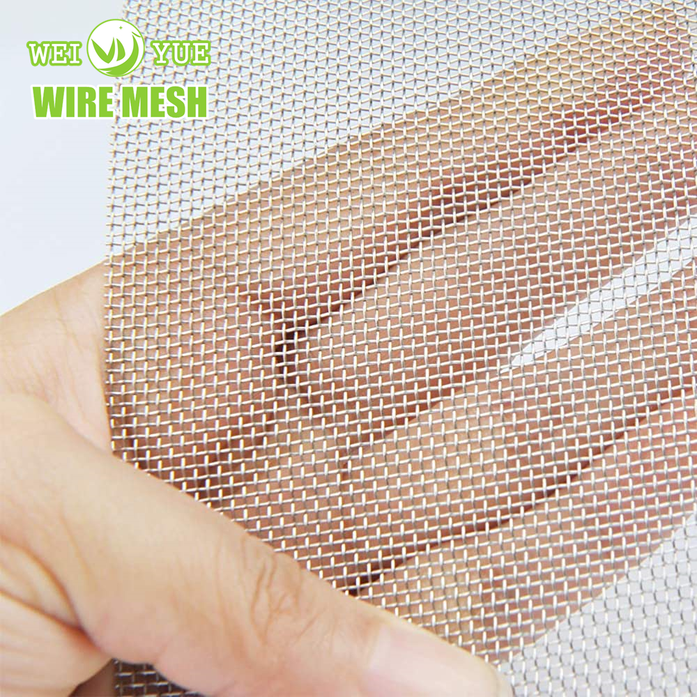 Ultra Fine 304 316 Filter Mesh 100 120 150 160 200 Micron Stainless Steel Metal Woven Screen Wire Mesh