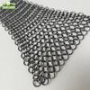 Stainless Steel Metal Ring Mesh Chainmail Curtain Chain Braided Ring Mesh