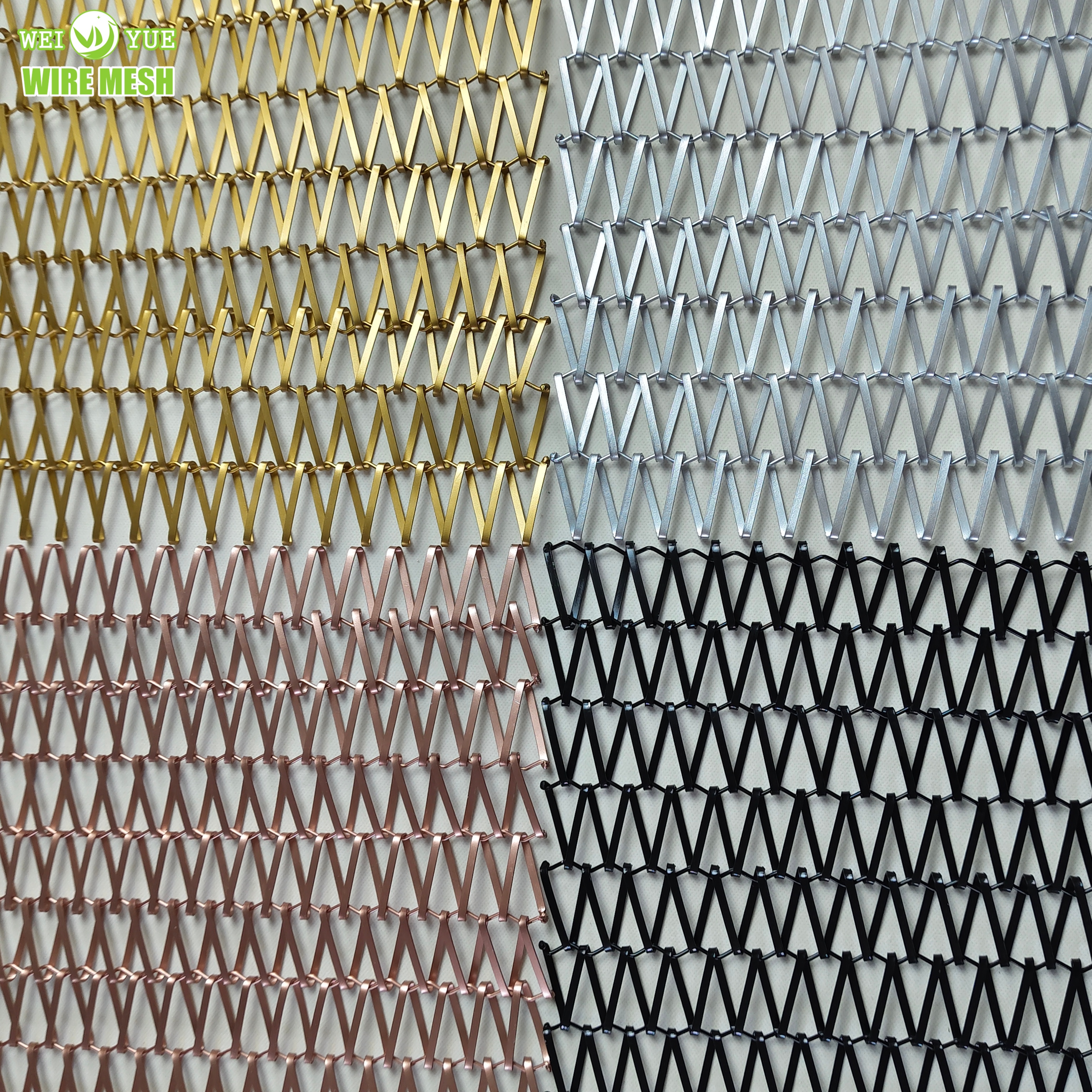 Decorative Conveyor Belt for Stainless Steel 